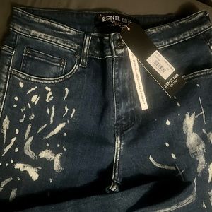 Extra long skinny jeans